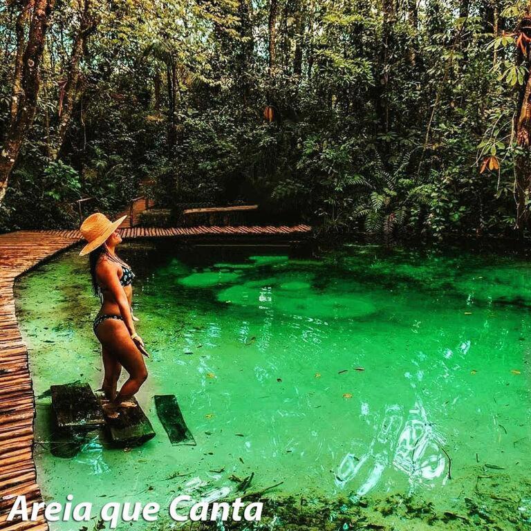 Espaco Alvorada ,Agendamento Das Atividades, Cafe Da Manha ,Banheira E Piscina No Centro Brotas Buitenkant foto